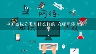 中国商标分类是什么样的 在哪里能查到？