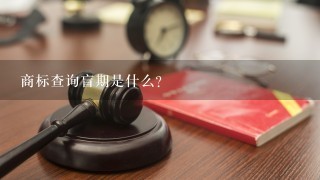 商标查询盲期是什么？