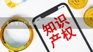 养螃蟹用什么水？