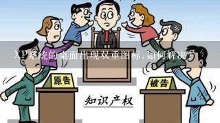 XP系统的桌面出现双重图标,如何解决?