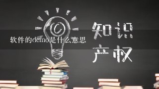 软件的demo是什么意思