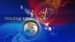 PHILIPS是飞利浦的什么呢？