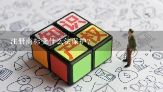 注册商标受什么法保护？