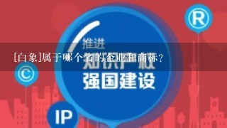 [白象]属于哪个省的企业和商标?