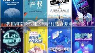 我们湖南长沙地区的农村适合养殖些什么？