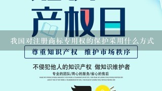 我国对注册商标专用权的保护采用什么方式