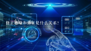 修正感喻和修正是什么关系?