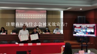 注册商标为什么会被无效宣告？