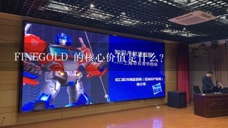 FINEGOLD 的核心价值是什么?